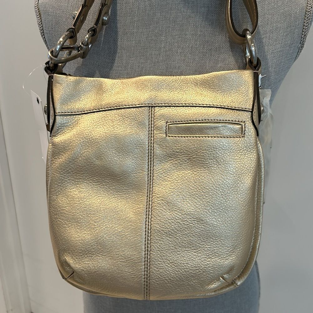 B. Makowsky Gold Handbag - Picture 7 of 10